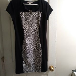 Black & White Paisley Dress